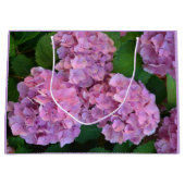 Pastelroze Hortensia hydrangea bloemen Groot Cadeauzakje (Voorkant)