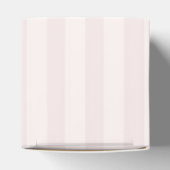 Pastelroze lingerie vrijgezellenfeest dessert bedankdoosjes (Bovenkant)