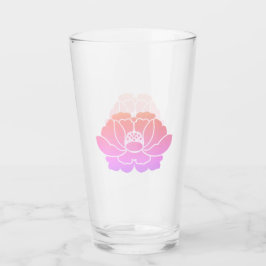 pastelroze pioenroos bloem glas