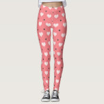 pastelroze rode harten , zwart pokkenpatroon leggings<br><div class="desc">Elegant, modern en stijlvol design, dat pastelroze harten en zwart poka stippen patroon weergeeft op een pastelrode achtergrond. Deze mooie, vrouwelijke en hedendaagse afdruk, met zijn eenvoudige maar verbluffende effect, is het perfecte geschenk. Je kunt het product aanpassen door je eigen tekst toe te voegen. Impressie met een unieke en...</div>