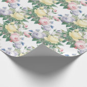 Pastelrozen Inpakpapier (Hoek)