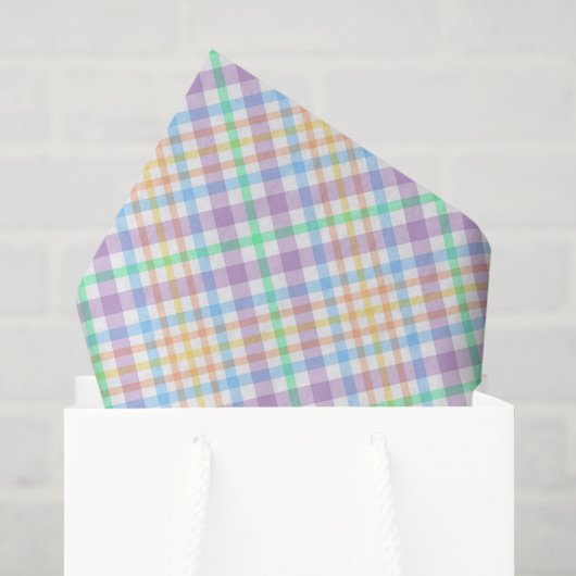 Pastelruit  tissuepapier (Cadeauzakje)