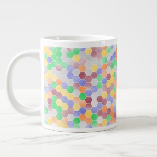 Pastels 20oz beker grote koffiekop (Links)