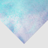 Pastels Aqua Abstract Tissuepapier (Detail)