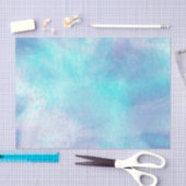 Pastels Aqua Abstract Tissuepapier (Craft)