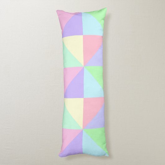 Pastels Body Pillow Lichaamskussen (Achterkant (Verticaal))