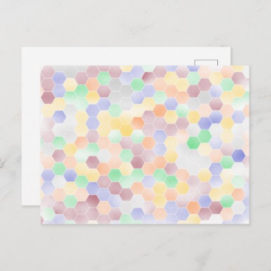 Pastels Briefkaart (Voorkant / Achterkant)