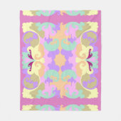 Pastels Fleece Deken (Voorkant)