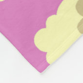 Pastels Fleece Deken (Hoek)