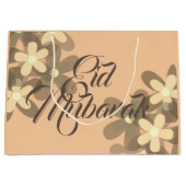 Pastels floral Eid Mubarak cadeau Groot Cadeauzakje (Voorkant)