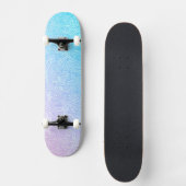 Pastels Flow Floral Skateboard (Voorkant)