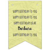 Pastels Happy Birthday to You Any Age 8 Photos Vlaggetjes (Eerste vlag)