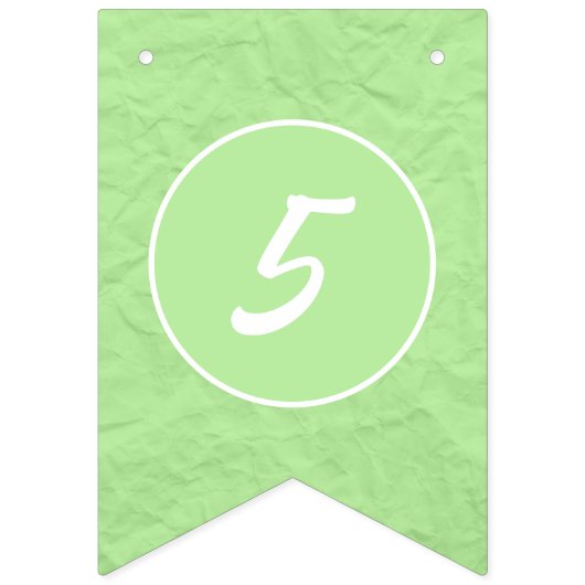 Pastels Happy Birthday to You Any Age 8 Photos Vlaggetjes (Derde vlag)