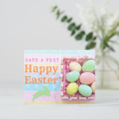 Pastels Happy Paast Briefkaart (Staand voorkant)