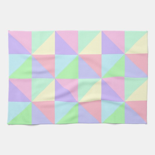 Pastels Kitchen Towel Theedoek (Horizontaal)