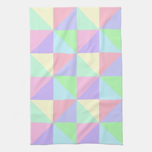 Pastels Kitchen Towel Theedoek (Verticaal)