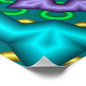 Pastels Mandala Poster (Hoek)