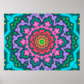 Pastels Mandala Poster (Voorkant)