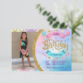 Pastels Modern PARTY-uitnodiging Kaart (Staand voorkant)