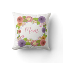 Pastels Moederdag Flower Lijst op Wit