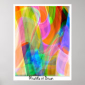 Pastels op Dawn Poster (Voorkant)