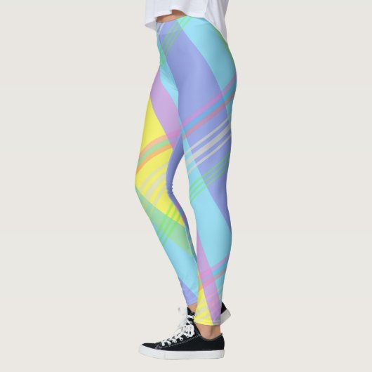 Pastels paaspatroon leggings (Links)