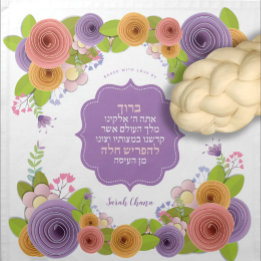  Pastels Paper Rozen Challah Dough Hoesje Katoenen Servet