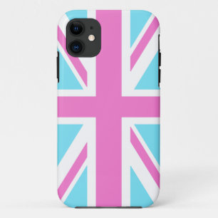 Pastels Union Flag iPhone 5 Hoesje
