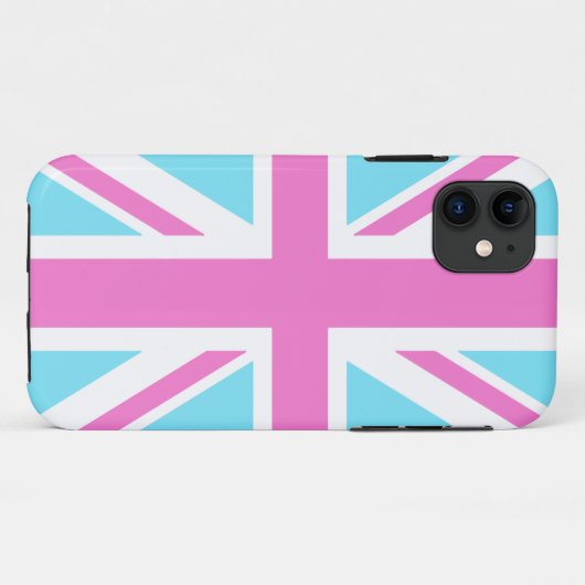  Pastels Union Flag iPhone 5 Hoesje (Achterkant (horizontaal))