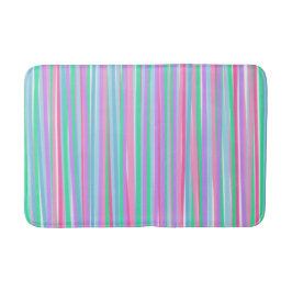  pastels verticale strepen badmat