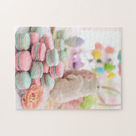 Pastels voor paasmakrelen legpuzzel (Horizontaal)