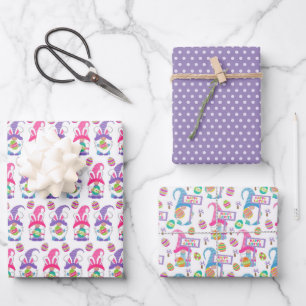 Pastels voor Pasen Inpakpapier Vel