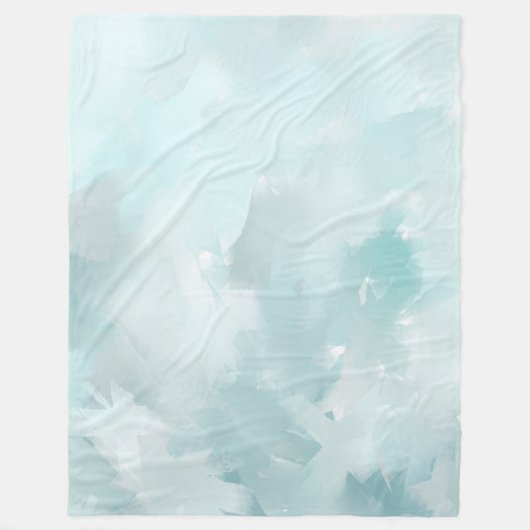 Pastelschalen Fleece Deken (Voorkant)