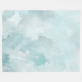 Pastelschalen Fleece Deken (Voorkant (Horizontaal))