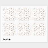 pastelschappatroon vierkante sticker (Vel)