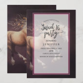 Pastelschilderij van een rennend paard kaart (Voorkant / Achterkant)