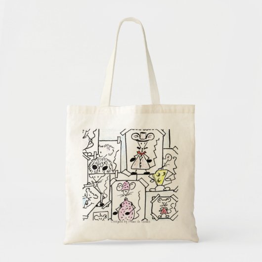 PASTELSOORTEN TOTE BAG (Voorkant)