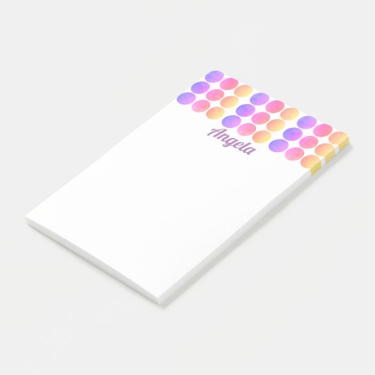  pastelstippen op maat post-it® notes (Schuin)