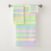 Pastelstrepen Bad Handdoek (Insitu)