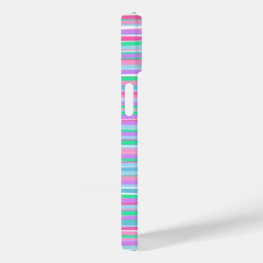 pastelstrepen Case-Mate iPhone case (Achterkant / Rechts)