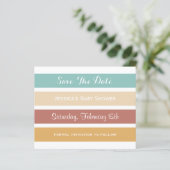 Pastelstripes budgetkleurig opslaan Datum (Staand voorkant)