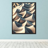 Pastelstromen Canvas Afdruk (Insitu (Houten vloer))