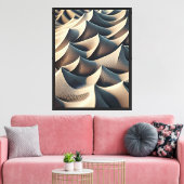Pastelstromen Canvas Afdruk (Insitu (Woonkamer))
