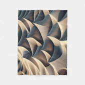 Pastelstromen Fleece Deken (Voorkant)