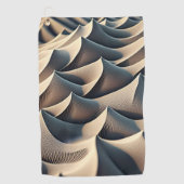 Pastelstromen Golfhanddoek (Voorkant)