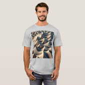 Pastelstromen T-shirt (Voorkant volledig)