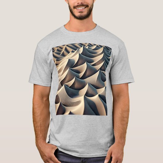 Pastelstromen T-shirt (Voorkant)