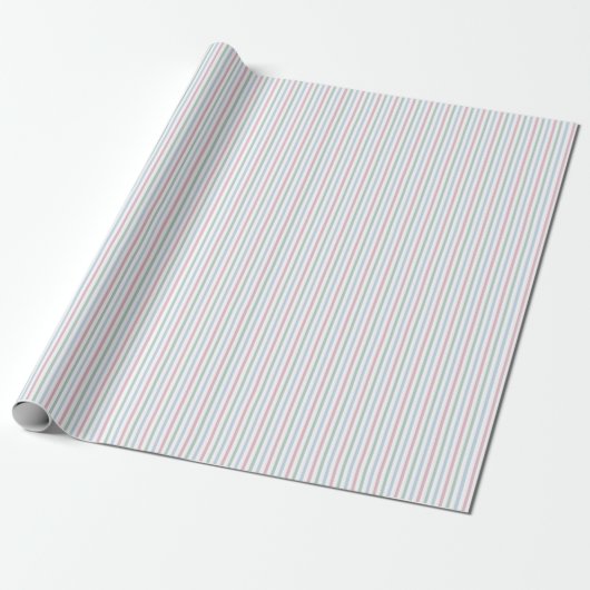 Pastelstropen Cadeaupapier (Uitgerold)