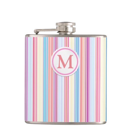 Pastelstropen Heupfles (Voorkant)