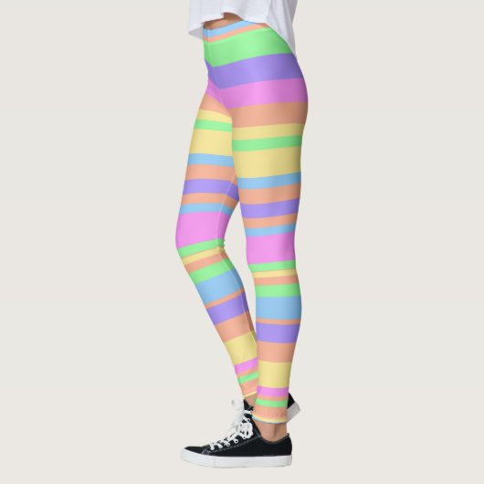 Pastelstropen Leggings (Links)